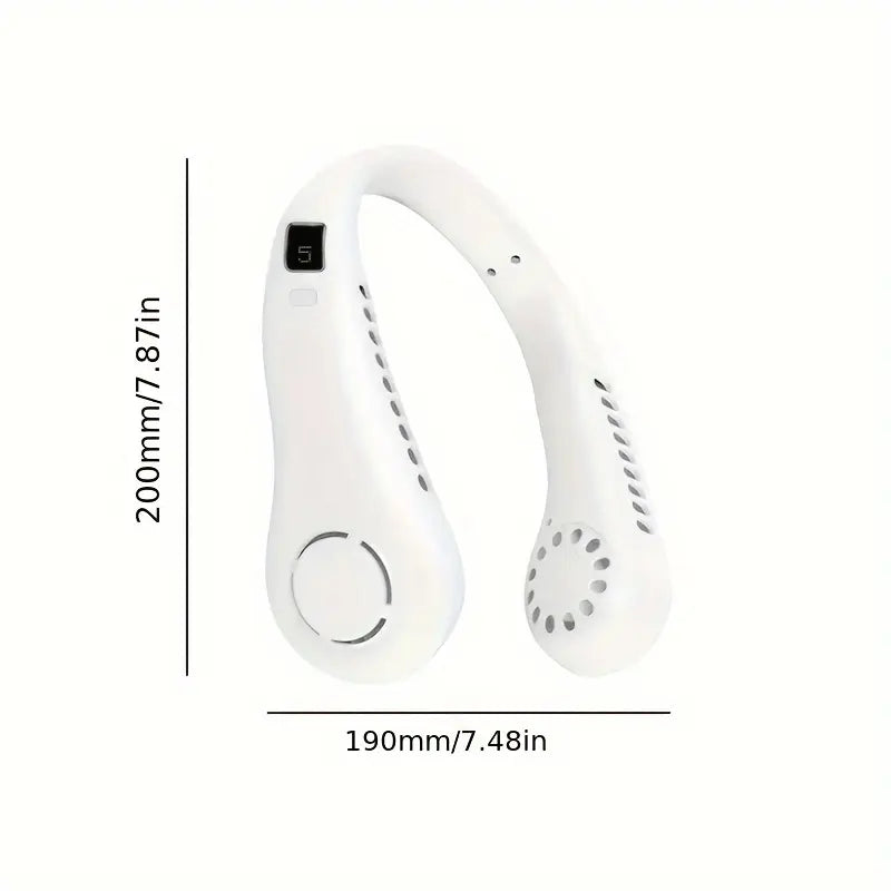 Glow Vibe™ Vaneless Neck Hanging Fan