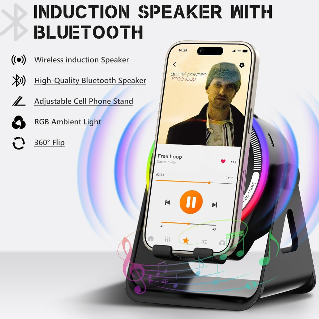 4-in-1 Wireless Induction Speaker