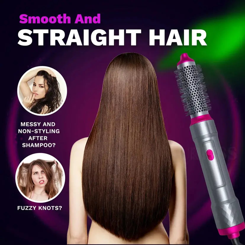 Glow Vibe™ Hot Air Brush (5-in-1)